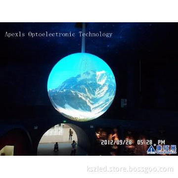 P6 indoor LED sphere display